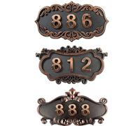 Custom Retro Door Signs, Customized Room Number Plates, Personalized House Address Plaque Address Numbers, Street Names, Outdoor Wall Signs