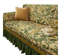 Custom Retro Sofa Slipcovers Modern Plush Thick Washable Couch Covers Country Style Furniture Protector Fits 195x360cm (77x142inch) Sofas Durable and Stylish