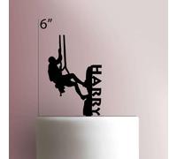 Custom Rock ClimbingAcrylic Cake Topper 3mm Thick Premium Laser Cut Cake Decoration for Birthday, Wedding, Baby Shower & Party Cakes Durable Reusable