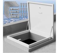 Custom Roof Access Door Attic & Basement Exit Lid Durable Rooftent Hatch Covers 90° Opening for Emergency Egress Various Sizes (200 500)