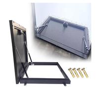 Custom Roof Access Hatch 20-32" with Hinges Perfect for Basements Attics Undergrounds and Service Areas - Emergency Exit Cover for Home and Commercial Use