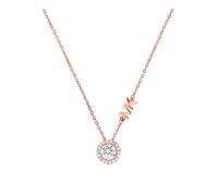 Custom Rose Gold Coloured Cubic Zirconia Necklace
