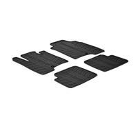 Custom Rubber Floor Mats for Fiat Panda