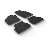Custom Rubber Floor Mats Lampa for Volkswagen Polo 5p (10/17>)