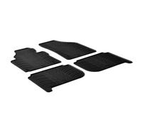 Custom Rubber Floor Mats Lampa for Volkswagen Touran (05/03>08/15)