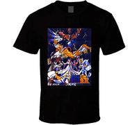 Custom Saint Seiya Men's Funny T-Shirt 100% Cotton Tee (Medium)