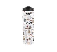 Custom Scaffolder Travel Mug - Personalised Scaff Trades Gifts - Reusable Stainless Steel Vacuum-Sealed Double-Walled Drinks Travel Flask 500ml (16 fl oz)