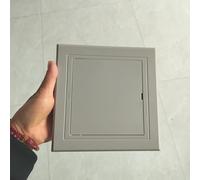 Custom Self-Adhesive Plumbing Access Panel for Drywall & Ceiling Flush-Mounted Decorative Service Door 130x130mm (5.1x5.1in) Inspection Hatch for Wiring & Cords