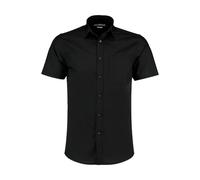 Custom Short Sleeve Poplin Shirt Kustom Kit Noir L