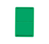 Custom silicone baking tray partition for freeze dryer, compatible with Medium and Small trays for portion control and time saving kitchen use (1pcs green)