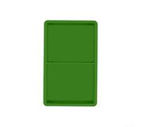 Custom silicone baking tray partition for freeze dryer, compatible with Medium and Small trays for portion control and time saving kitchen use (1pcs grass green)