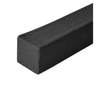 Custom Size Bed Gap Filler, Close The Gap Between Headboard and Mattress for Bed Bridge Twin to King Bed, Rectangle Bolster Armrest Cushion, Washable,180 * 8 * 5cm,Dark Grey