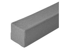 Custom Size Bed Gap Filler, Close The Gap Between Headboard and Mattress for Bed Bridge Twin to King Bed, Rectangle Bolster Armrest Cushion, Washable,150 * 20 * 12cm,Grey