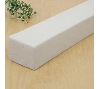 Custom Size Bed Wall Gap, Soft Comfy Bed Gap Filler, Rectangle Bed Bridge Headboard Padded, Thick Bolster Pillow Mattress Extender with Removable Cover