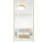 Custom Size Cat Screen Door with Zipper, Anti-Mosquito Fly Insect Window Mesh for Balcony Children's Room, Anti-Tearing Patio French Doors Screen (Left Side Opening)