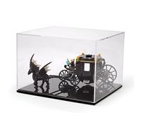 Custom Size Display Case Fully Assembled (Black Base, 20 x 20 x 30 CM)