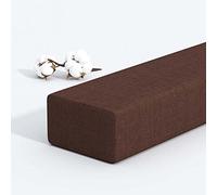Custom Size Long Bed Gap Filler, Close the Gap Between Headboard Wall or Foot Board for Single/Double/King Bed, Rectangle Mattress Support Bolster Thick Armrest Pillow