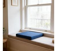 Custom Size NonSlip Bench Cush 140x180 cmHigh De Memory Foam Seat Pad for Indoor/Outdoor Fur Perfect for Garden Balcony Terrace Navy Blue