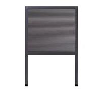 Custom Size Pull Down Folding Closet Doors, Honeycomb Accordion Privacy Partition for Bathroom Kitchen, Waterproof Blackout Shower Door with Aluminum Frame