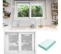 Custom Size Replacement Window, Horizontal Sliding Design for Enhanced Ventilation, Ideal for Home, Shed, Basement, and Coop Upgrades
