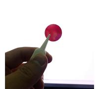 Custom size round piece 660nm narrow band pass filter glass bandwidth 40nm(30mm)