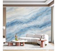 Custom Size Wall Mural Abstract Marble Gold Swirl Watercolor Textured Geometric SelfAdhesive Wall Fabric Removable for Home Office Decor