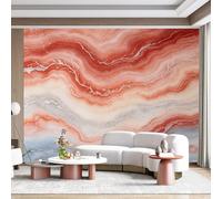 Custom Size Wall Mural Agate Stone Marbling Textured Swirl Metallic Accent SelfAdhesive Wall Fabric Removable for Home Office Decor