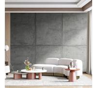 Custom Size Wall Mural Concrete Texture Minimalist Industrial Loft Modern Grey Wall Surface SelfAdhesive Wall Fabric Removable for Home Office Decor