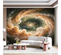 Custom Size Wall Mural Cosmic Nebula Swirl Galactic Sky Art Effect SelfAdhesive Wall Fabric Removable for Home Office Decor