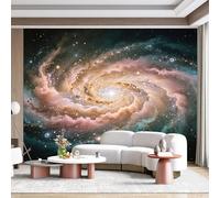 Custom Size Wall Mural Galaxy Nebula Swirl Cosmic Space Stars Celestial Art SelfAdhesive Wall Fabric Removable for Home Office Decor