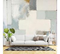 Custom Size Wall Murals,Abstract Geometric Minimalist Pattern Soft Pastel Blocks Modern Art,SelfAdhesive Wall Fabric(NO PVC) Removable Large Wallpaper for Living Room