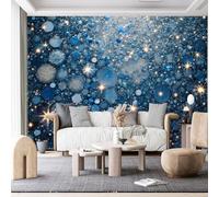 Custom Size Wall Murals, Magical Underwater Celestial Realm Self-Adhesive Wall Fabric (NO PVC) Removable Large Photo Wallpaper for Living Room, Bedroom,Office