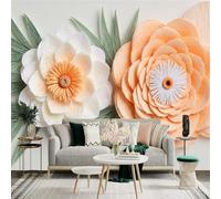 Custom Size Wall Sticker Mural，Misty Mountain Landscape Pine Trees Gold Clouds，Removable SelfAdhesive Wall Fabric Large Photo Wallpaper for Living Room Bedroom