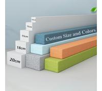 Custom-Sized Bed Gap Filler, Mattress Extension, Connector Filler, Rectangular Pillow Closing The Gap Between Headboard And Footboard Twin-To-Single/Double/King-Size Bed