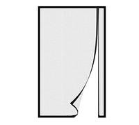 Custom Sizes Magnetic Screen Door for French Doors/Sliding Glass Doors/Patio Doors, Anti-Tearing Reinforced Fiberglass Insect Fly Mesh with Self Sealing Magnets