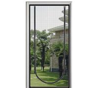 Custom Sizes Screen Door for French Doors/Sliding Glass Doors/Patio Doors, Cat Protection Pets Proof Insect Fly Mesh Anti-Tearing Reinforced Fiberglass Mesh Screen Door
