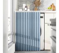 Custom Sky Blue Dust-Proof Curtains for Wardrobes - Easy Install Rails, Premium Quality Home Decor - Size W70cm x H90cm, Perfect for Modern Interiors and Stylish Spaces