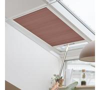 Custom Skylight Blinds for Roof Windows - Energy-Efficient Light Filtering Pleated Shades Noise Reduction Cellular Blinds Easy Installation (Wine Red Custom Size)