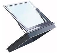 Custom Skylight for House Roof Attic Skylight Window Sloped Flat Roof Light Hallway Sunroom Garage Cover Size LxW 80x70cm (31.5x27.6in)