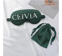 Custom Sleep Mask, Personal Silk Eye Cover Eye Sleep Shade Cover Soft Satin Blindfold Elastic Strap Night Eyeshade Travel Nap, Party Gift Ideas (Without Hair Band Version)