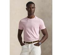 Custom Slim Fit Crew Neck Jersey T-Shirt Light Pink