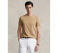 Custom Slim Fit Crew Neck T-Shirt beige