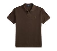 Custom Slim Fit Mesh Polo - male - Ralph Lauren - Polo Shirts - Brown - M - Tops M