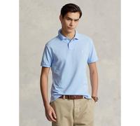 Custom Slim Fit Polo Shirt with Pony Player Embroidery sky blue