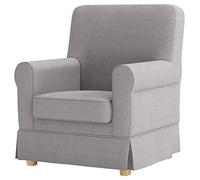 Custom Slipcover Replacement The Ektorp Jennylund Cover Replacement Is Custom Made For Ikea Jennylund Chair. An Ikea Armchair Sofa Slipcover Replacement (Cotton Light Gray)