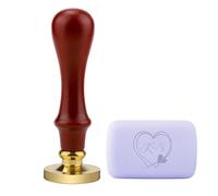 Custom Soap Stamp for Homemade Soap, Personalised Soap Making Kit,DIY Soap Imprint Signature Branding Logo Stamp, Multi Functional Soap Making Kit Supplies,Personalised Gift for Soap Crafter