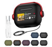 Custom Song Name Case for AirPods Pro 3 2025 /Pro 2/Pro,for Airpods 4/3/2/1 Gen with Secure Lock & Cleaning Kit,Personalized Photo Music Plaque Airpod Cover with Keychain