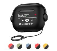 Custom Spotify Designed Earphone Case for Airpods Pro 3 th Gen & 3rd Generation 2025 New,Personalized Name Music Song Headset Wireless Charging Case Cover with Secure Lock & Keyring