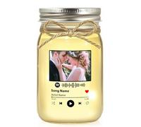 Custom Spotify Song Jar Light for Daughter - Personalized Night Light Gift with Photo - Birthday, Xmas or Christmas, Gift for Girls or Women