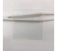 Custom square glass clear transparent from 380nm uv visible ir high pass filter GG375 type (Size : 50x50mm)